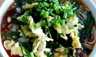 韭菜苔面条卤的做法 韭菜面条的做法